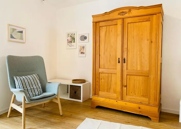 アパート Vyne - - Privater Hof - Parkplatz - Nahe Weinstrasse Grossfischlingen